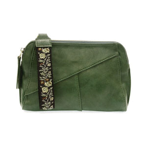 Dark Pine Gigi Crossbody with Woven Wrist Strap