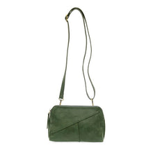 Load image into Gallery viewer, Dark Pine Gigi Crossbody with Woven Wrist Strap