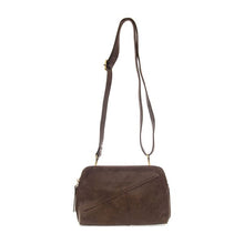 Load image into Gallery viewer, Carob Gigi Crossbody with Woven Wrist Strap