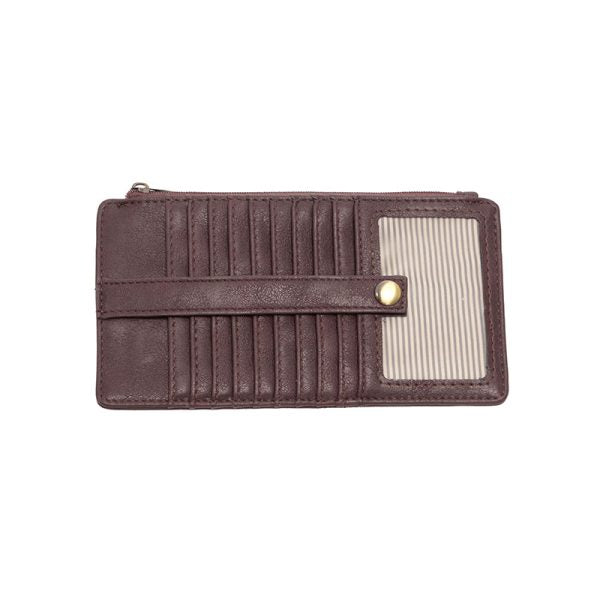 Dark Plum Kara Mini Wallet