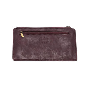 Dark Plum Kara Mini Wallet