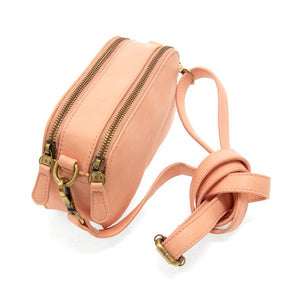 Crepe Pink Layne Mini Camera Crossbody