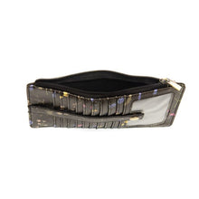 Load image into Gallery viewer, Black Multi Floral Kara Mini Wallet
