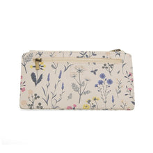 Load image into Gallery viewer, White Multi Floral Kara Mini Wallet