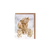 Gift Enclosure Card - A Highland Christmas