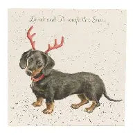 Dachshund Through the Snow