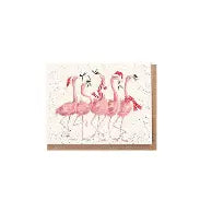 Gift Enclosure Card - Flamingle Bells