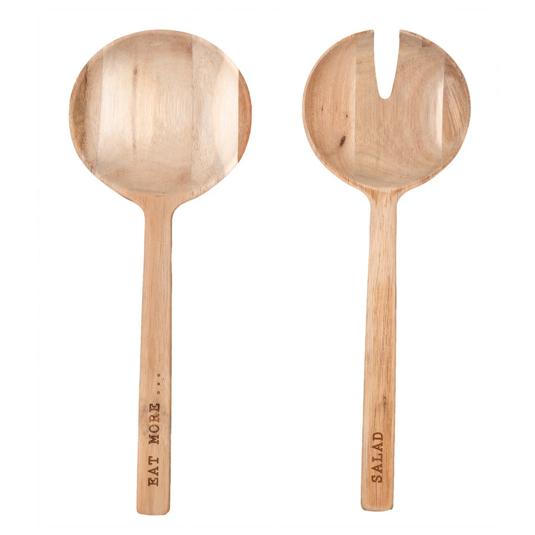 Acacia Wood Salad Servers