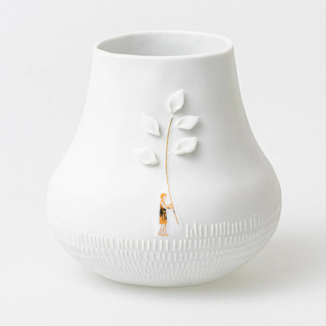 Picture Stories Porcelain Vase - Meadow