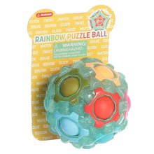 Load image into Gallery viewer, Rainbow Puzzle Ball