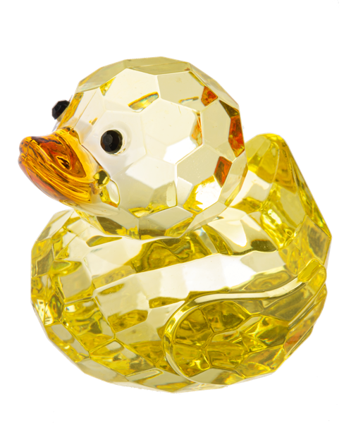 Yellow Acrylic Duck