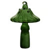 Mushroom Green Glass Ornament