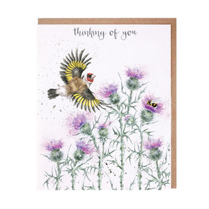 Thinking of You "Thistle Finch" - Card