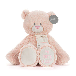 My First Teddy Bear 16" Pink