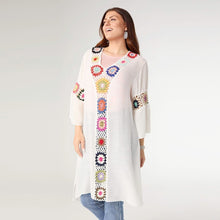 Load image into Gallery viewer, Bethany Lightweight Embroidered Tunic