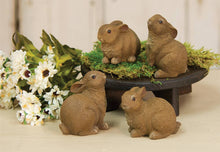 Load image into Gallery viewer, Resin Bunny, 4 Assorted