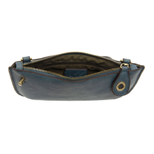 Load image into Gallery viewer, Washed Denim Mini Wristlet Crossbody
