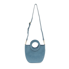 Load image into Gallery viewer, Azure Blue Coco Circle Handle Bag