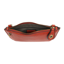Load image into Gallery viewer, Cherry Red Mini Wristlet Crossbody
