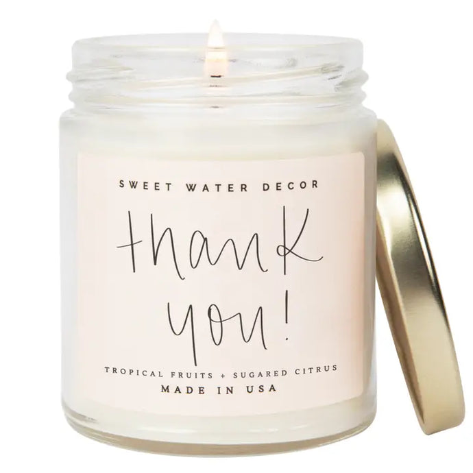 Thank You! Candle