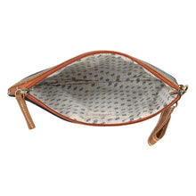 Load image into Gallery viewer, Erica Denim Wristlet