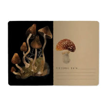 Load image into Gallery viewer, Forest Mushrooms Passport Notebook
