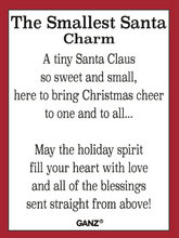 Load image into Gallery viewer, The Smallest Santa Charm in a Basket