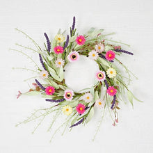Load image into Gallery viewer, 16in Wreath-Spring Mix Daisy