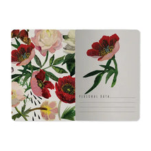 Load image into Gallery viewer, Peonies Passport Notebook