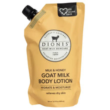 Load image into Gallery viewer, Dionis 16.9 oz. Body Lotion Refill Pouch