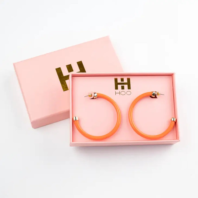 Hoo Hoops - Orange w Pearls