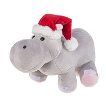 Load image into Gallery viewer, Christmas Hippo Plush