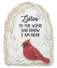 Load image into Gallery viewer, Cardinal Memorial Garden Stone