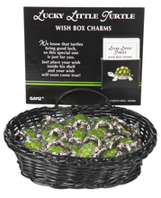 Load image into Gallery viewer, Lucky Turtle Wish Box Pocket Charm