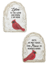 Load image into Gallery viewer, Cardinal Memorial Garden Stone