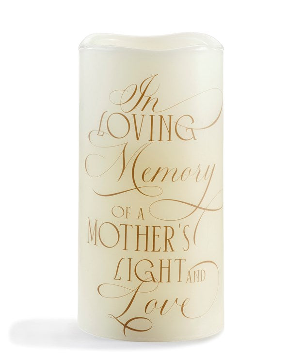 Mother’s Light Memorial Candle