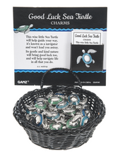 Load image into Gallery viewer, Good Luck Sea Turtle Pocket Charm
