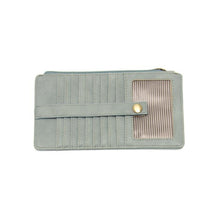 Load image into Gallery viewer, Light Aqua Kara Mini Wallet