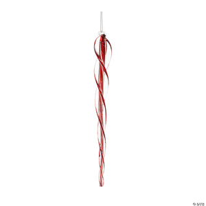 Red Icicle Ornament