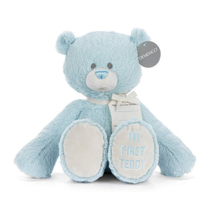 My First Teddy Bear 16" Blue