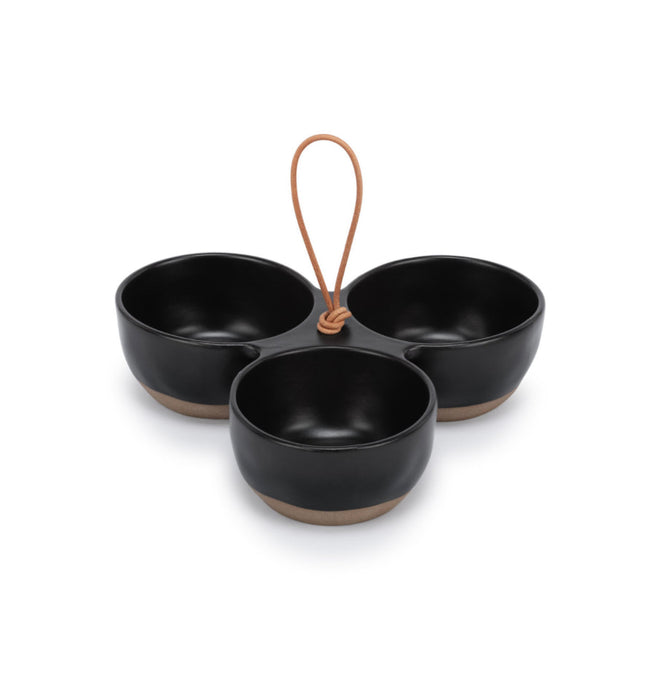 Black Lotta Delish Tri-Bowl