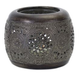 Punched Metal Votive Holders - 3 patterns