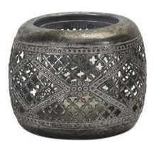 Load image into Gallery viewer, Punched Metal Votive Holders - 3 patterns