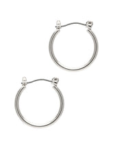 Load image into Gallery viewer, Silver 2.3cm Hoop