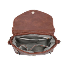 Load image into Gallery viewer, Lorelei Double Zip Crossbody - Red