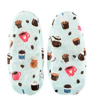 Load image into Gallery viewer, Fuzzy Feet Slippers - Coffee First S/M