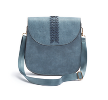 Load image into Gallery viewer, Braided Crossbody Bag - Whiskey