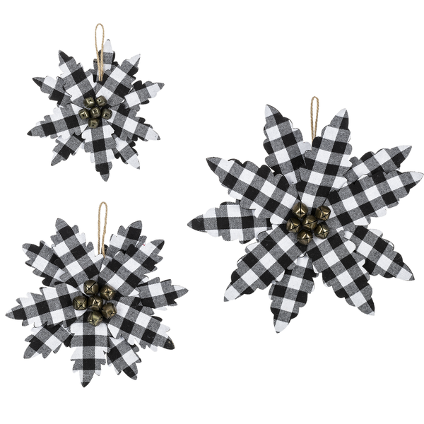 RECYCLE (22): Poinsettia - Black Plaid (3)