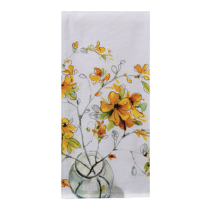 Kitchen Towel - Sweet Home Yellow Forsythia