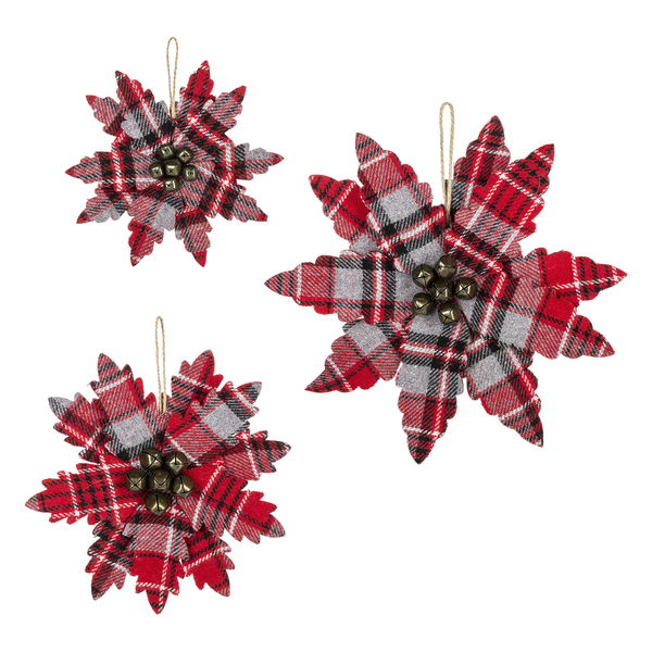 RECYCLE (22): Poinsettia - Red Plaid (4)